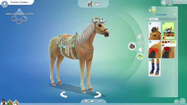 Horse Customization in The Sims 4