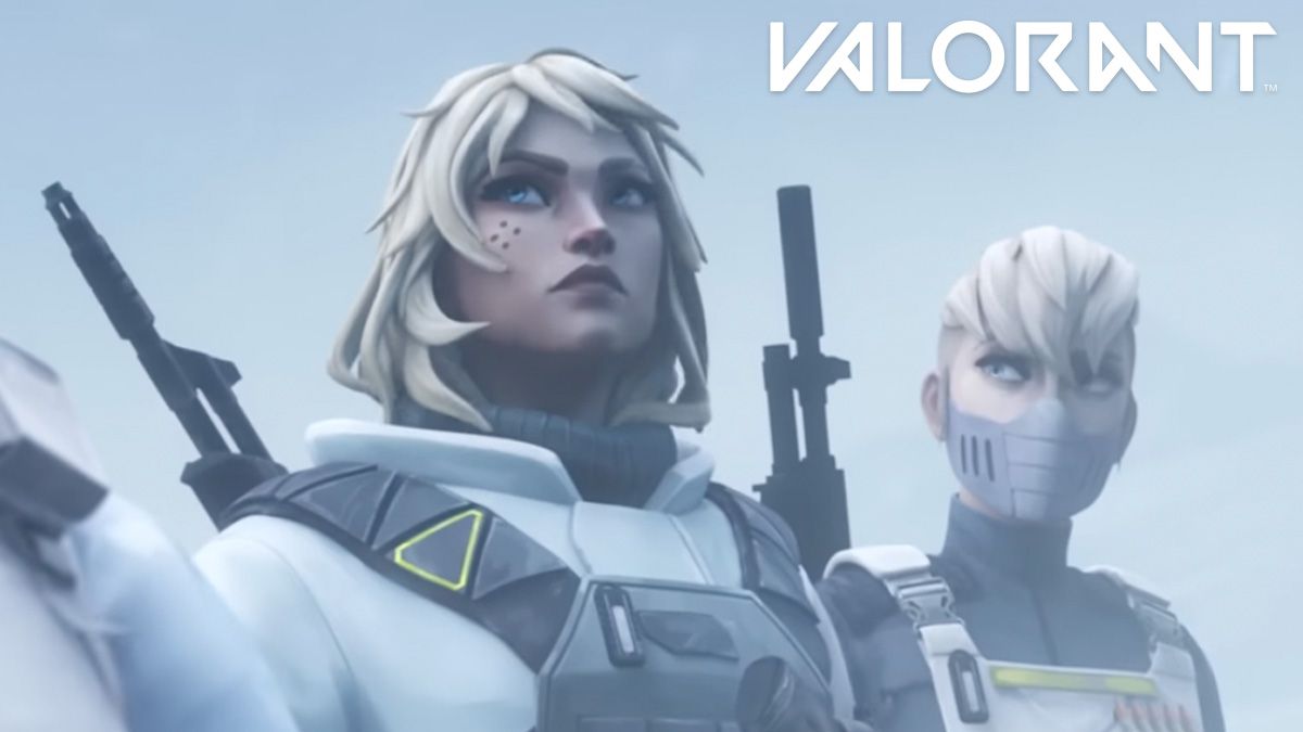 Valorant Agents stood next to one another